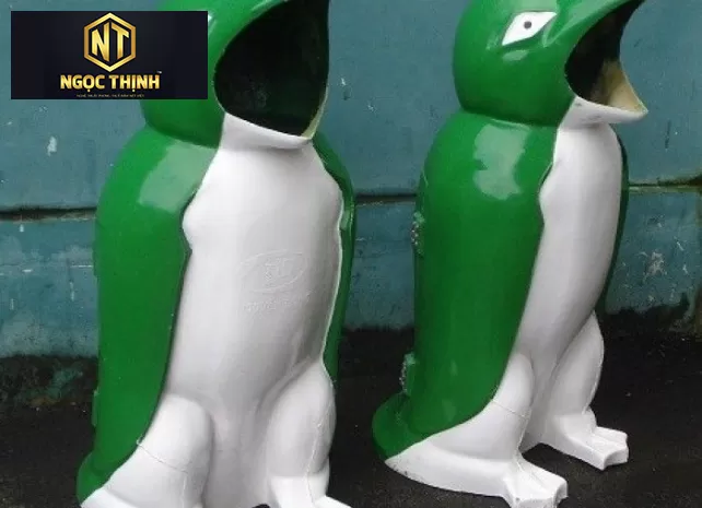 THÙNG RÁC CÔNG NGHIỆP CON CHIM CÁNH CỤT